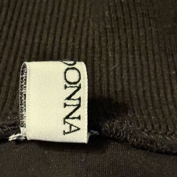 Madonna & Co Black Half-Zip‎ Pullover Sweatshirt Large - Picture 2 of 10